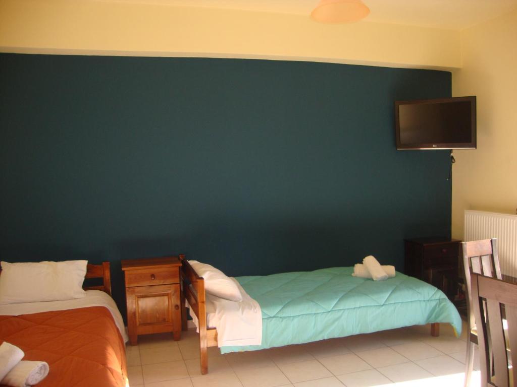 Kafiona Guesthouse Pírgos Dhiroú Rom bilde